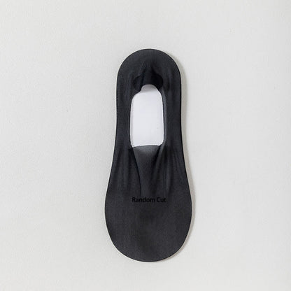 Plusock Sheer Breathable No Show Socks(6 Pairs) - Black - EU39-44(US6.5-9.5) - image 5
