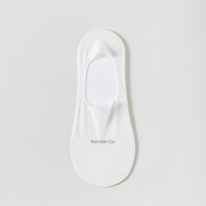 Plusock Sheer Breathable No Show Socks(6 Pairs) - White - EU39-44(US6.5-9.5) - image 6