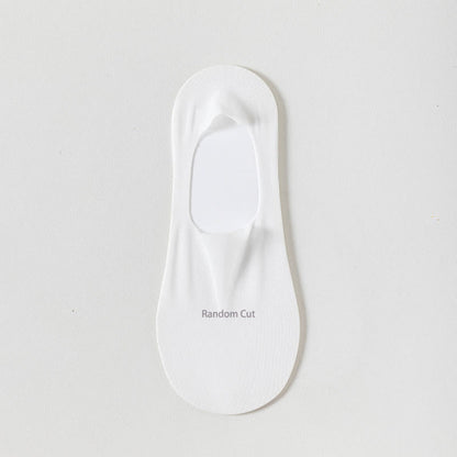 Plusock Sheer Breathable No Show Socks(6 Pairs) - White - EU39-44(US6.5-9.5) - image 6