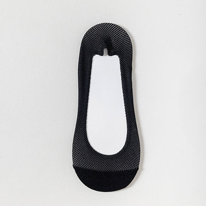 Plusock Breathable Invisible No Show Socks(7 Pairs) - Black - EU39-44(US6.5-9.5) - image 6