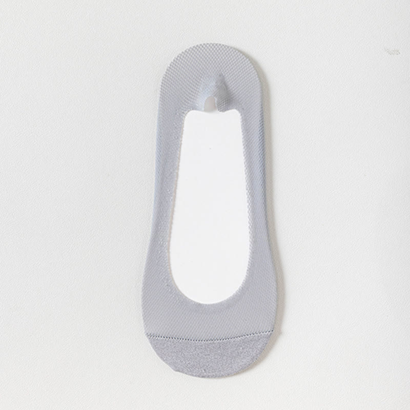 Plusock Breathable Invisible No Show Socks(7 Pairs) - Grey - EU39-44(US6.5-9.5) - image 5