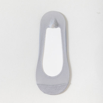 Plusock Breathable Invisible No Show Socks(7 Pairs) - Grey - EU39-44(US6.5-9.5) - image 5