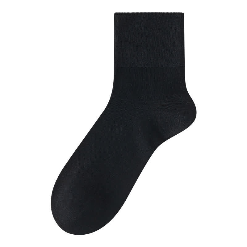 Plusock Silk Sheer Quarter Socks (3 Pairs) - Black - EU40-45(US7-10) - image 3