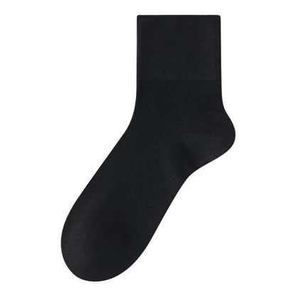 Plusock Silk Sheer Quarter Socks (3 Pairs) - Black - EU40-45(US7-10) - image 3