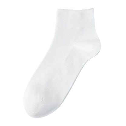 Plusock Breathable Cotton Quater Socks(3 Pairs) - White - EU39-44(US6.5-9.5) - image 2