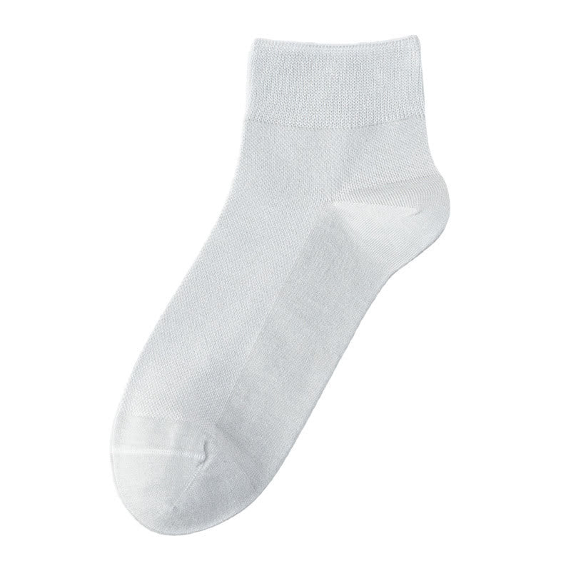 Plusock Breathable Cotton Quater Socks(3 Pairs) - Grey - EU39-44(US6.5-9.5) - image 3