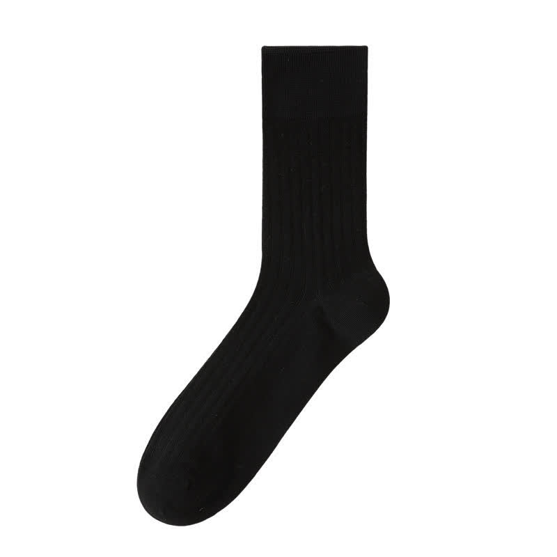 Plusock Silk Quarter Socks (5 Pairs) - Black - EU39-44(US6.5-9.5) - image 2