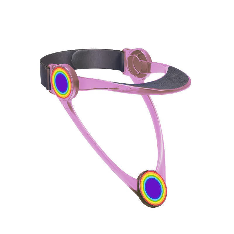 Plusock Rainbow Translucent Support Neck Brace - image 3