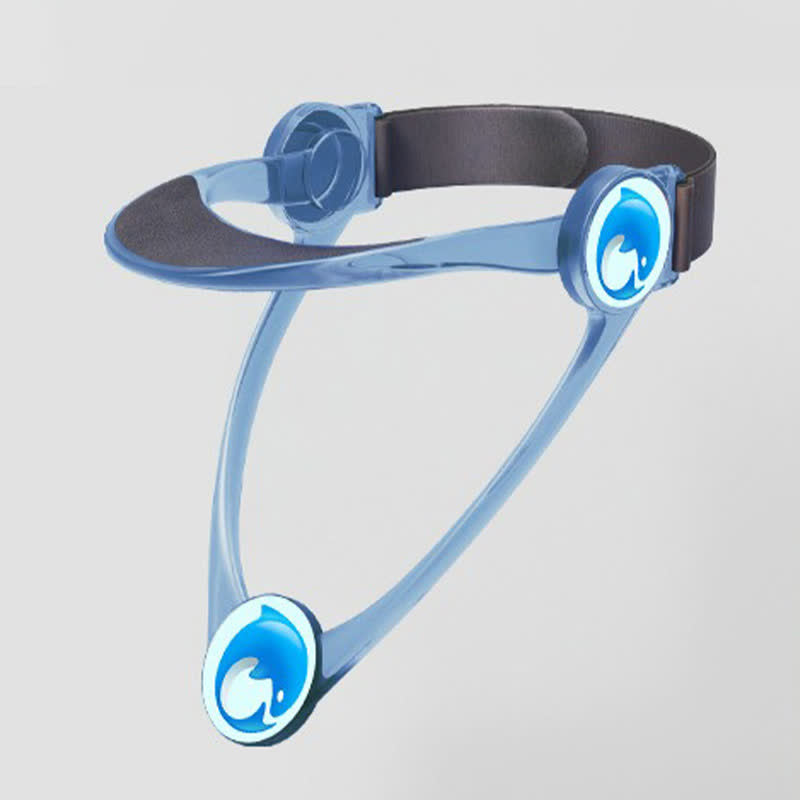 Plusock Rainbow Translucent Support Neck Brace - Blue - One Size - image 4