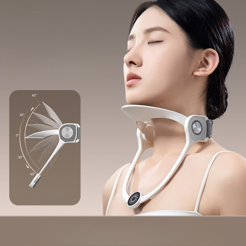Plusock Ergonomic Adjustable Cervical Neck Brace - White - One Size - image 0