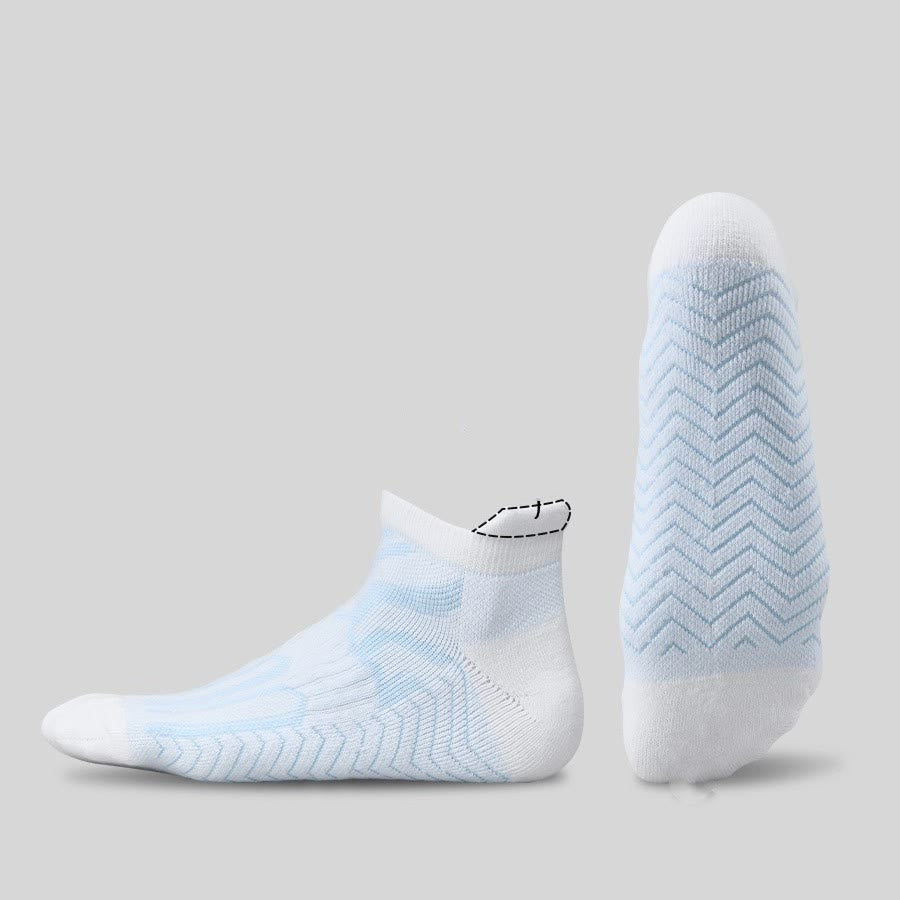 Plusock Sport Ankle Socks (4 Pairs) - Blue - U36-43(US2.5-9.5) - image 0