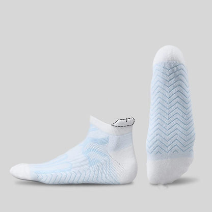 Plusock Sport Ankle Socks (4 Pairs) - Blue - U36-43(US2.5-9.5) - image 0