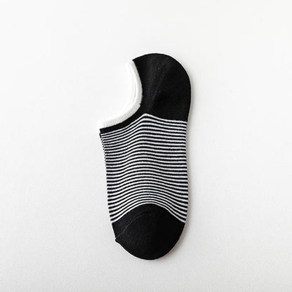 Plusock Bamboo Colorblock No Show Socks(5 Pairs) - E - EU39-44(US5-10) - image 5