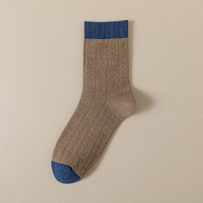 Plusock Antibacterial Quarter Socks(5 Pairs) - Khaki - EU39-44(US5-10) - image 4