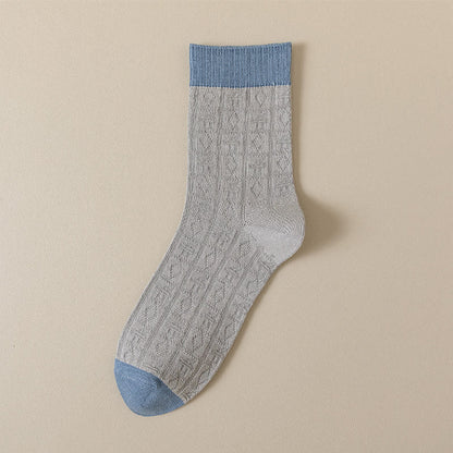 Plusock Antibacterial Quarter Socks(5 Pairs) - LightGrey - EU39-44(US5-10) - image 1