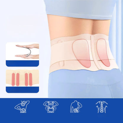 Plusock Lightweight Breathable Adjustable Waist Brace - image 3