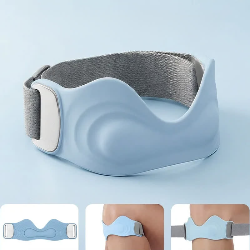 Plusock Sport Silicone Support Patella Strap - Blue - One Size - image 3