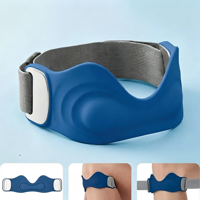 Plusock Sport Silicone Support Patella Strap - Navy Blue - One Size - image 6