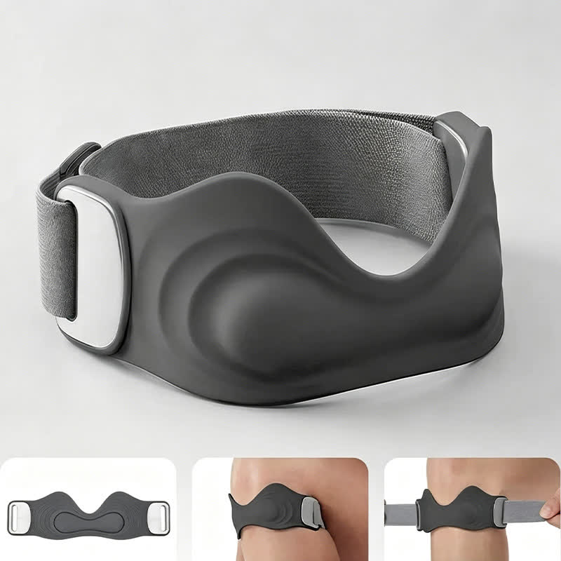 Plusock Sport Silicone Support Patella Strap - Dark Grey - One Size - image 5