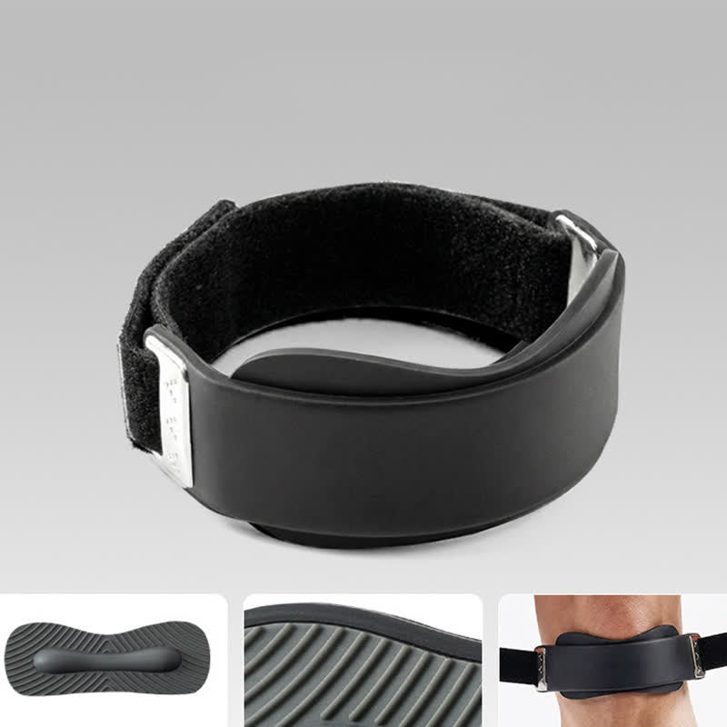 Plusock Sport Relief Support Patella Strap - Black - One Size - image 3
