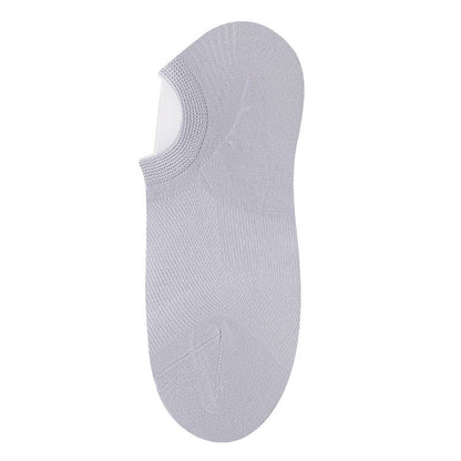 Plusock Bamboo Invisible No Show Socks (10 Pairs) - Purple - EU36-40(US3-7) - image 4