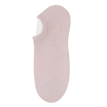 Plusock Bamboo Invisible No Show Socks (10 Pairs) - Pink - EU36-40(US3-7) - image 7