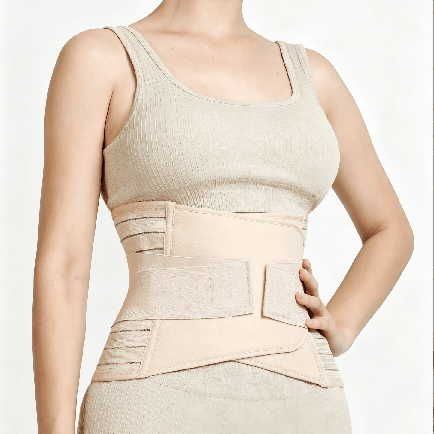 Plusock Adjustable Support Compression Waist Brace - image 2