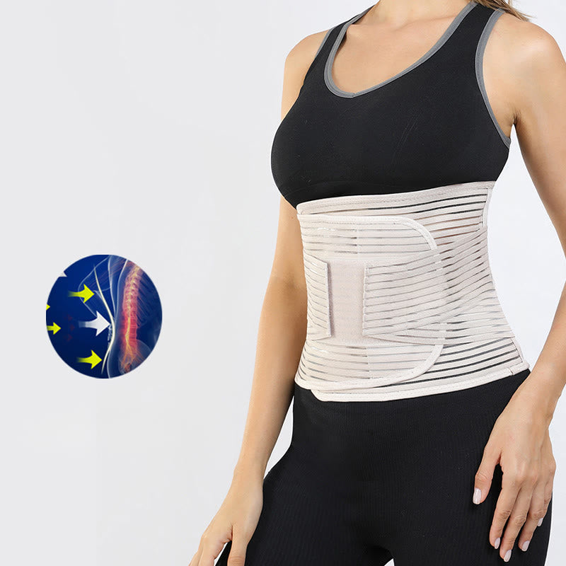 Plusock Breathable Support Compression Waist Brace - image 1