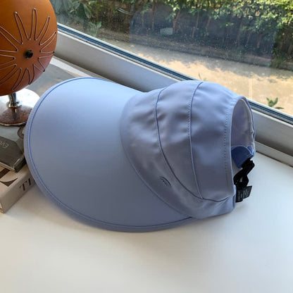 Plusock Casual Foldable Packable Cooling Sun Hat - Blue - One Size - image 7