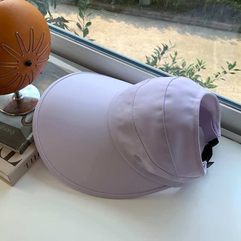 Plusock Casual Foldable Packable Cooling Sun Hat - Purple - One Size - image 6