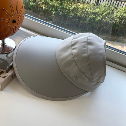 Plusock Casual Foldable Packable Cooling Sun Hat - Light Gray - One Size - image 8