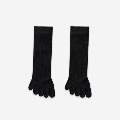 Plusock Bamboo Breathable Quarter Socks(3 Pairs) - Black - EU39-44(US6-10) - image 5