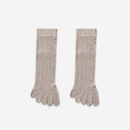 Plusock Bamboo Breathable Quarter Socks(3 Pairs) - Coffe - EU39-44(US6-10) - image 6