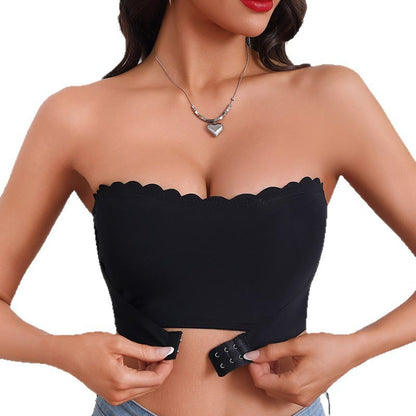 Plusock SculptLift Strapless Front Closure Bra - Black - XL - image 0