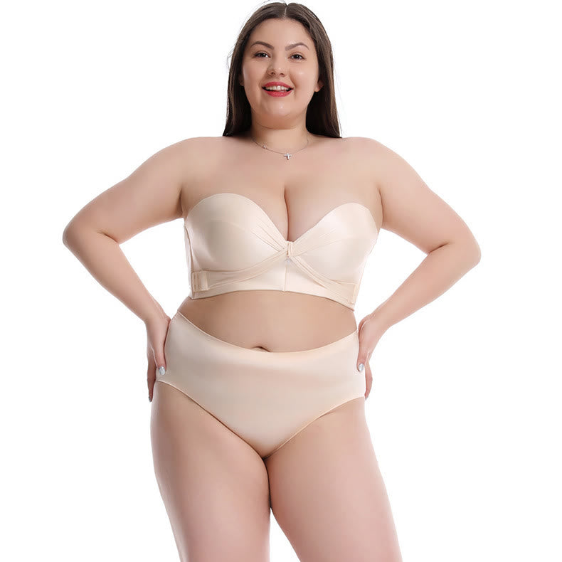 Plusock Sculpting Strapless Sweetheart Bra - image 1