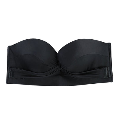 Plusock Sculpting Strapless Sweetheart Bra - Black - 42/95F - image 2