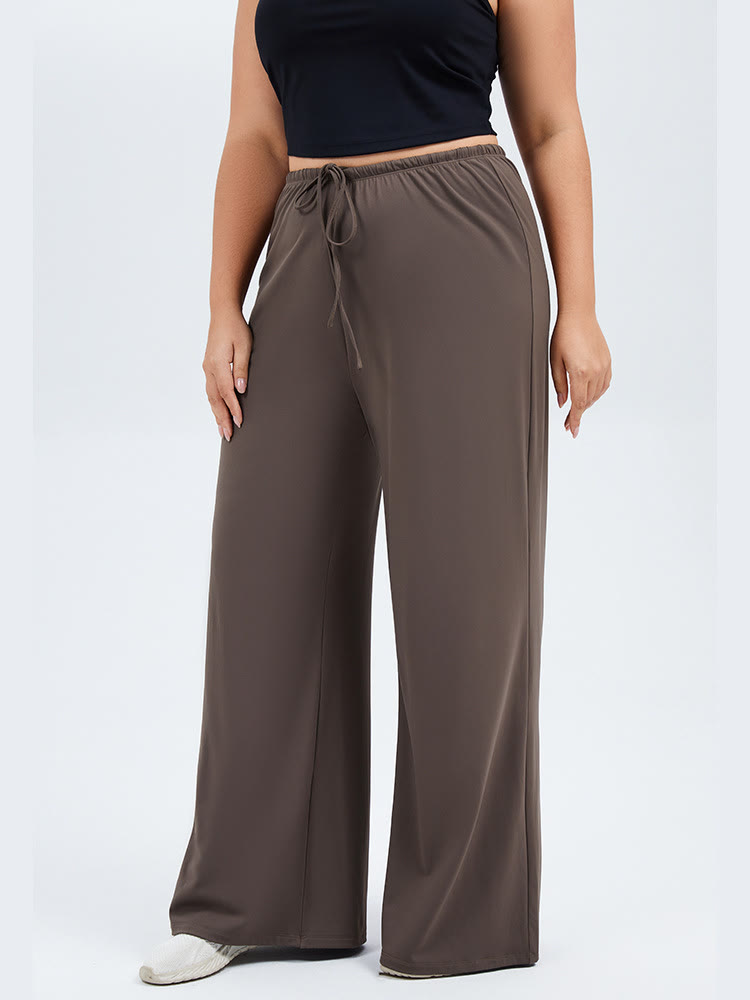 Plusock FlowFit Yoga Pants - Brown - XXXXXL - image 1