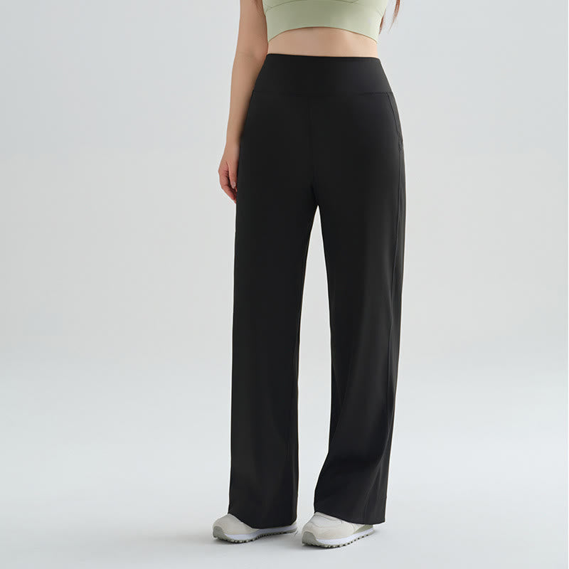 Plusock High Waist Flow Yoga Pants - Black - XXXXXXL - image 1