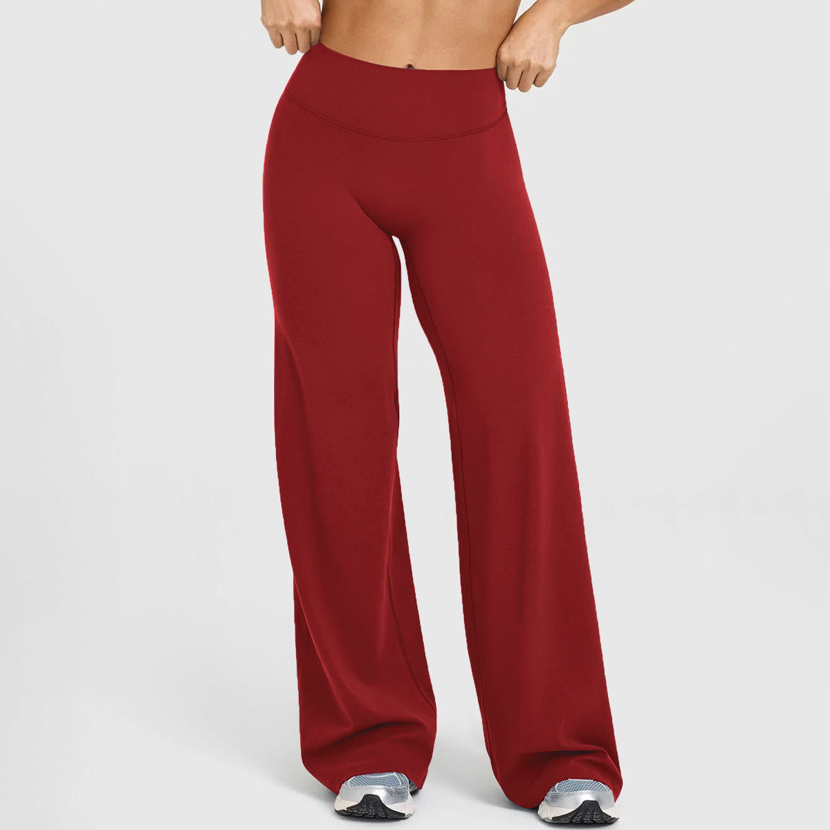 Plusock Sculpting Yoga Pant - Red - XL - image 4