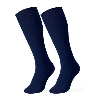 Plusock Quick Dry Tennis Knee High Socks(6 Pairs) - Navy Blue - EU38-45(US5-11) - image 11