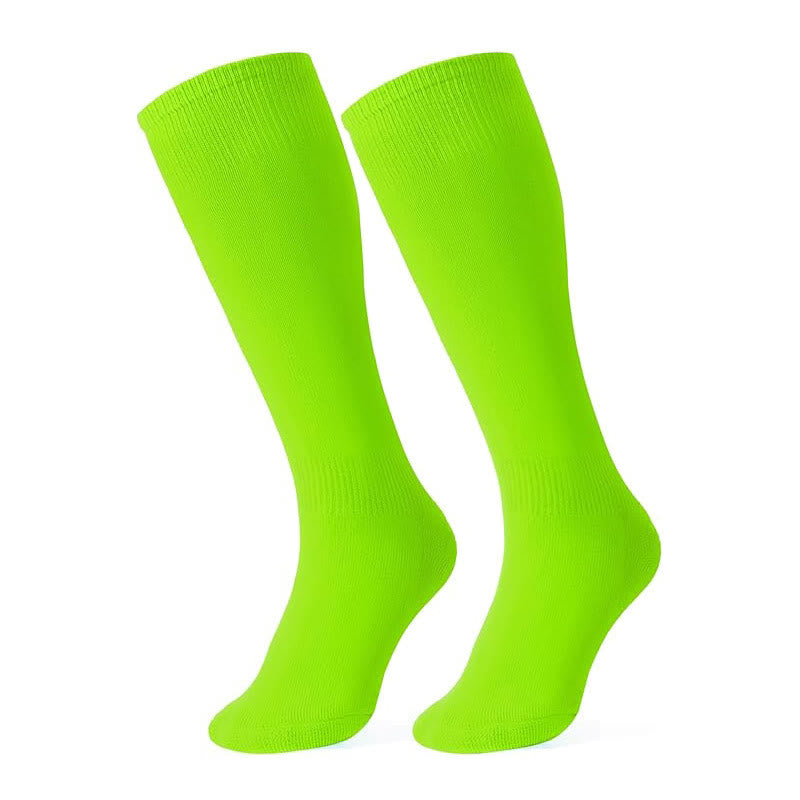 Plusock Quick Dry Tennis Knee High Socks(6 Pairs) - Light Green - EU38-45(US5-11) - image 8
