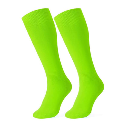Plusock Quick Dry Tennis Knee High Socks(6 Pairs) - Light Green - EU38-45(US5-11) - image 8