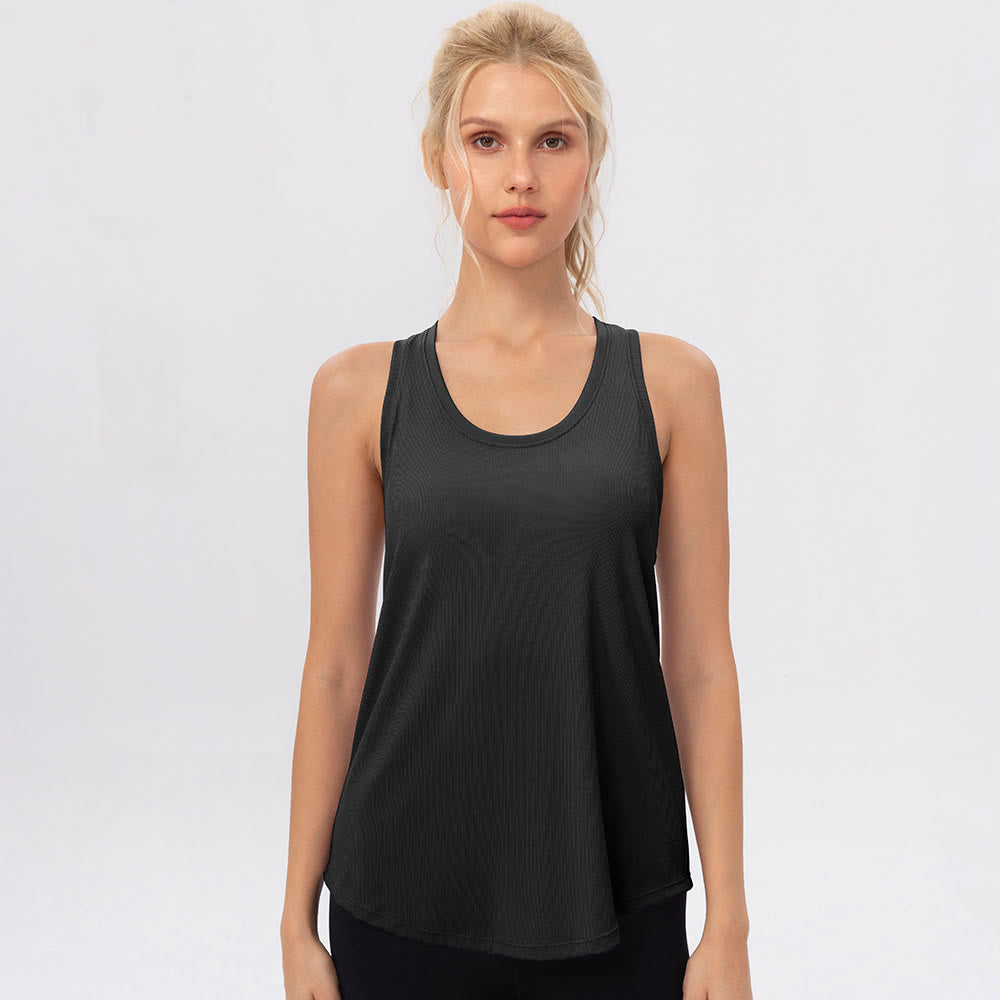 Plusock Breezy Fit Yoga Sports Shirt - Black - XXL - image 1