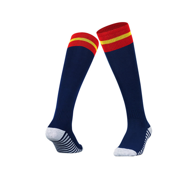 Plusock Soccer Thigh High Socks(5 Pairs) - Navy Blue - EU39-44(US6-10) - image 10