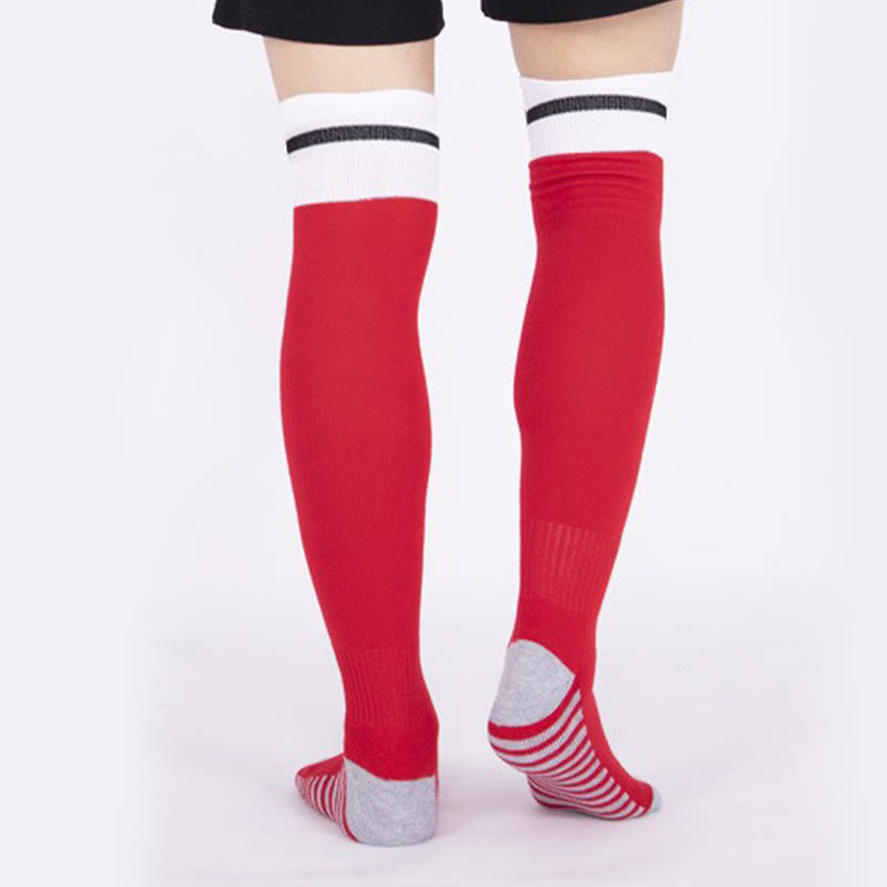 Plusock Soccer Thigh High Socks(5 Pairs) - image 6