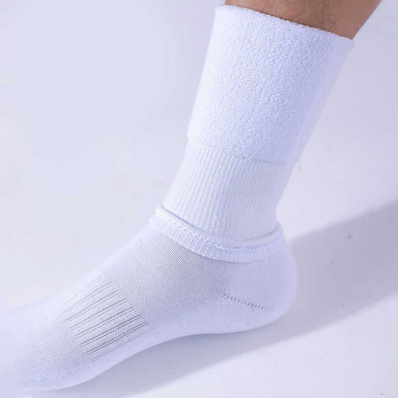 Plusock Plus Size White Compression Socks(3 Pairs) - image 4