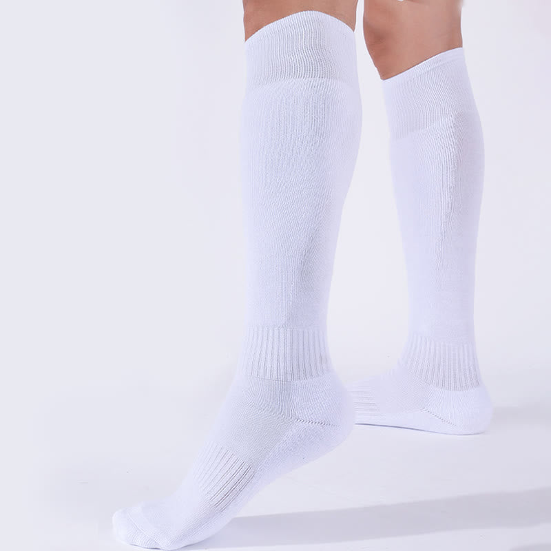 Plusock Plus Size White Compression Socks(3 Pairs) - image 1