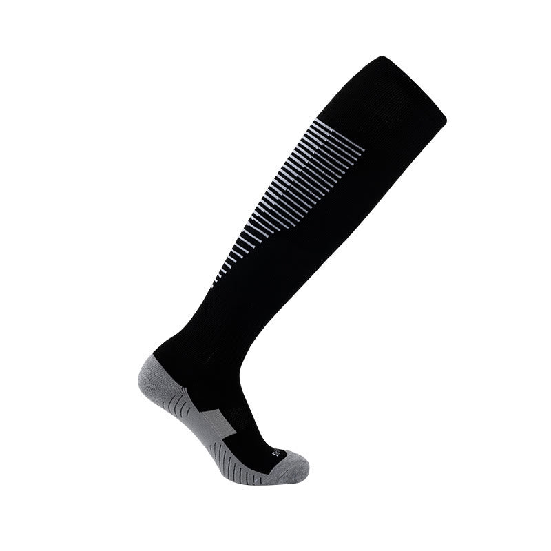 Plusock Knee High Socks(4 Pairs) - Black-A - EU38-45(US5-11) - image 3