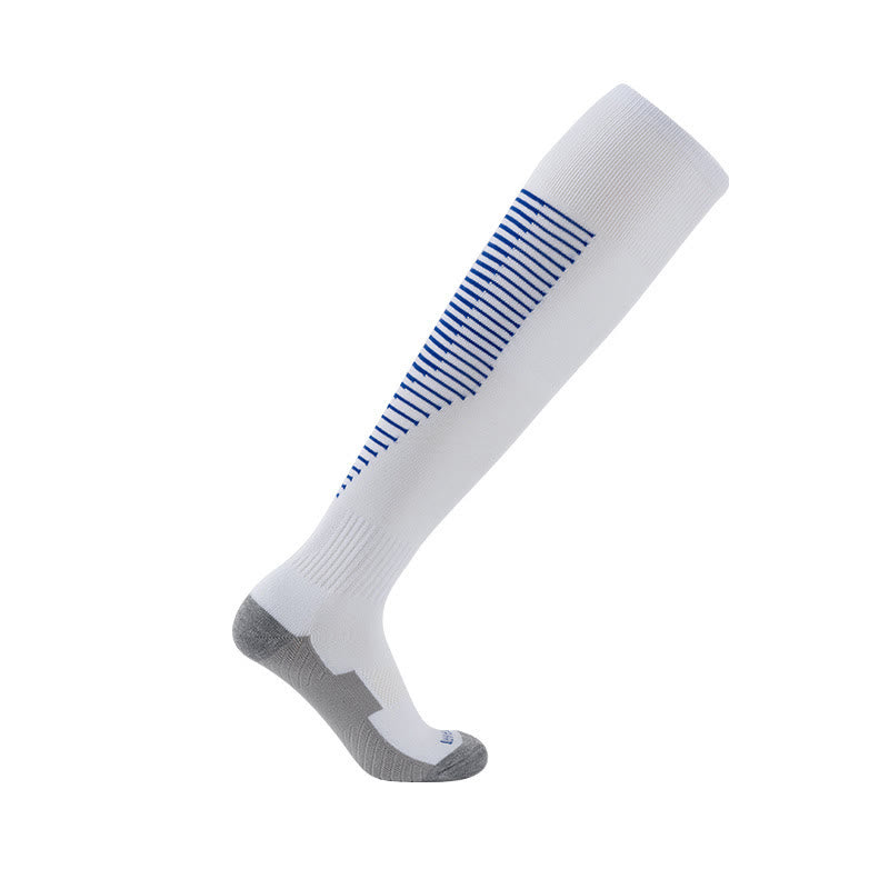 Plusock Knee High Socks(4 Pairs) - White-B - EU38-45(US5-11) - image 5