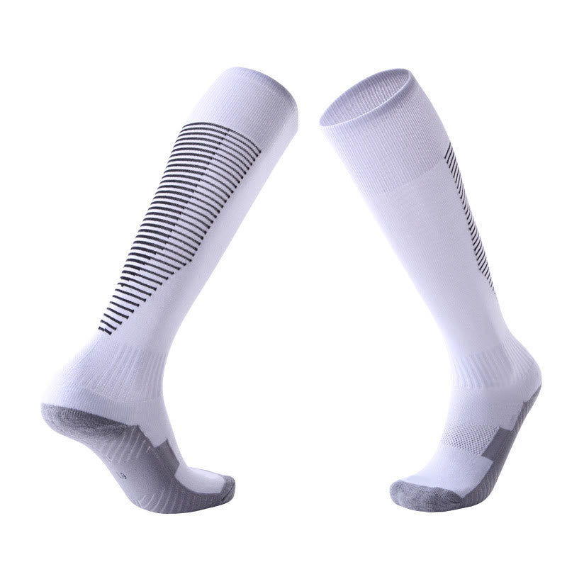 Plusock Knee High Socks(4 Pairs) - White - EU38-45(US5-11) - image 0